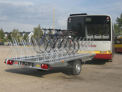 Weekendowa linia autobusowa z przyczepami na rowery już od 29 kwietnia
