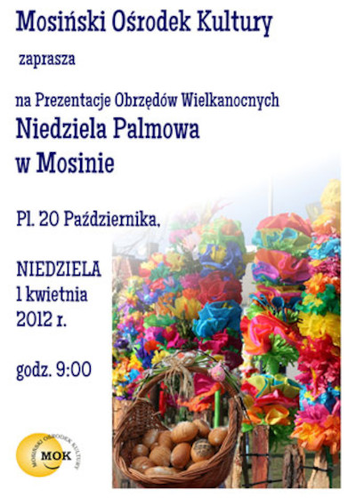 Zapraszamy do udziału w jarmarkach wielkanocnych