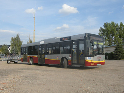 Autobusowa linia rowerowa już wozi miłosników dwóch kółek