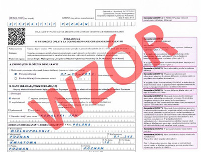 Od 1 maja można składać tzw. deklaracje śmieciowe