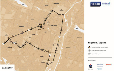 10. PKO Poznań Półmaraton w niedzielę, 26 marca 2017 r.