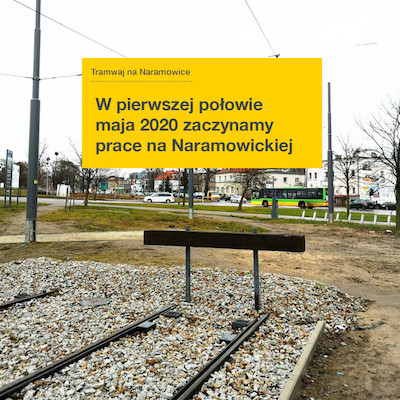 W maju ruszy budowa trasy tramwajowej na Naramowice
