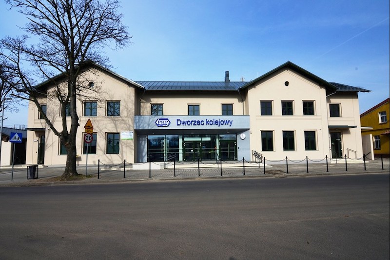 Opalenica z nowym dworcem 