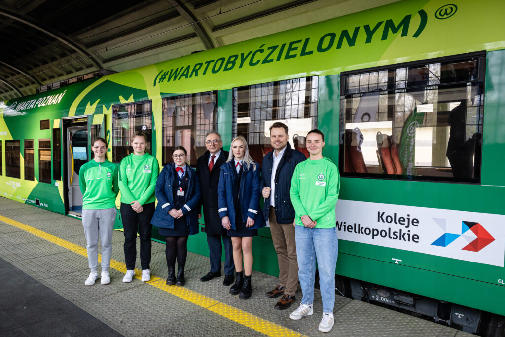 Koleje Wielkopolskie w barwach zieleni  