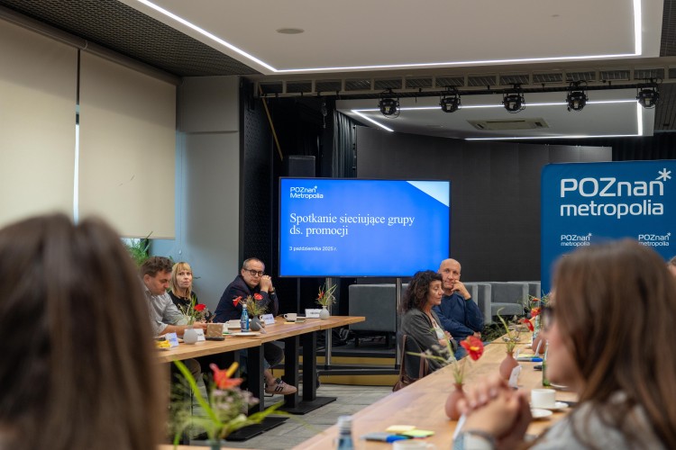 Uczestnicy spotkania sieciującego w zakresie promocji