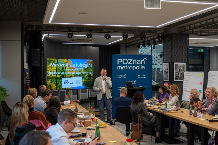 Uczestnicy spotkania sieciującego w zakresie promocji