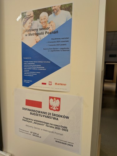 Zdjęcie ilustrujące warsztaty dla seniorów w Obornikach