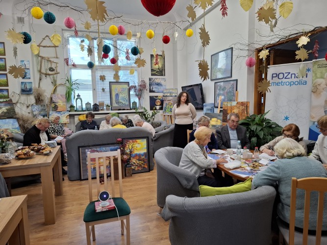 Zdjęcie ilustrujące warsztaty dla seniorów w Buku