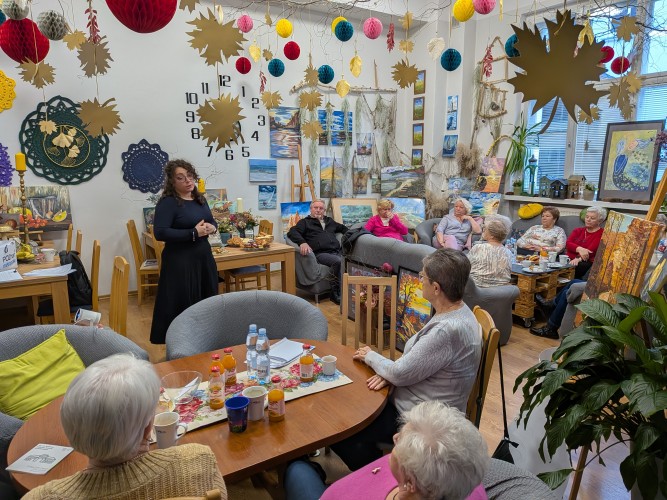 Zdjęcie ilustrujące warsztaty dla seniorów w Buku
