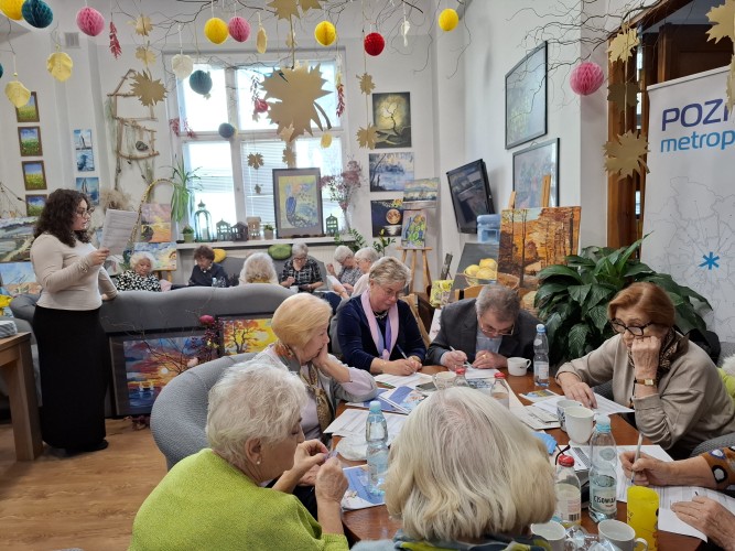 Zdjęcie ilustrujące warsztaty dla seniorów w Buku