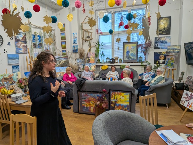Zdjęcie ilustrujące warsztaty dla seniorów w Buku