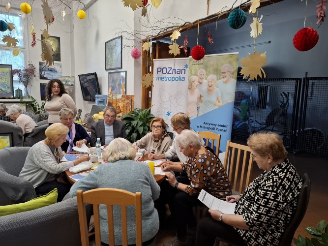 Zdjęcie ilustrujące warsztaty dla seniorów w Buku