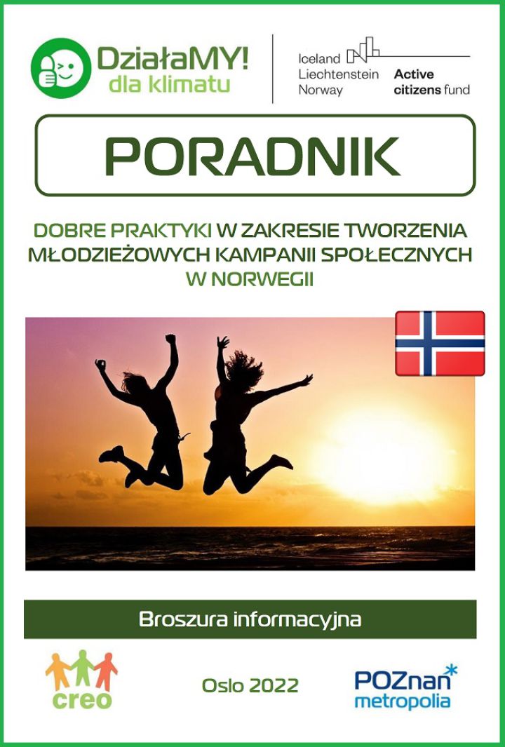 Zdjęcie PORADNIK - DOBRE PRAKTYKI W ZAKRESIE TWORZENIA MŁODZIEŻOWYCH KAMPANII SPOŁECZNYCH W NORWEGII